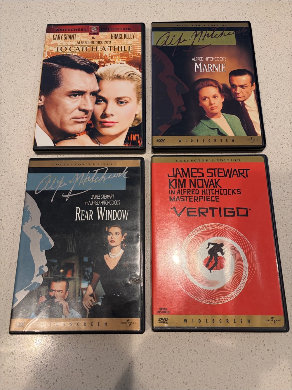 Alfred Hitchcock Classic DVD Set – Black & Red Collector Editions